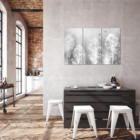 Wandbilder Wohnzimmer XXL Wald Moderne Bilder Abstrakt